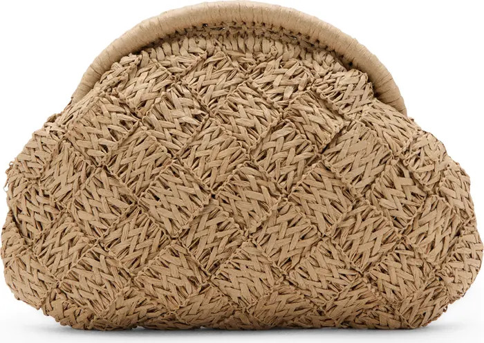 Natural Fiber Frame Clutch | Nordstrom