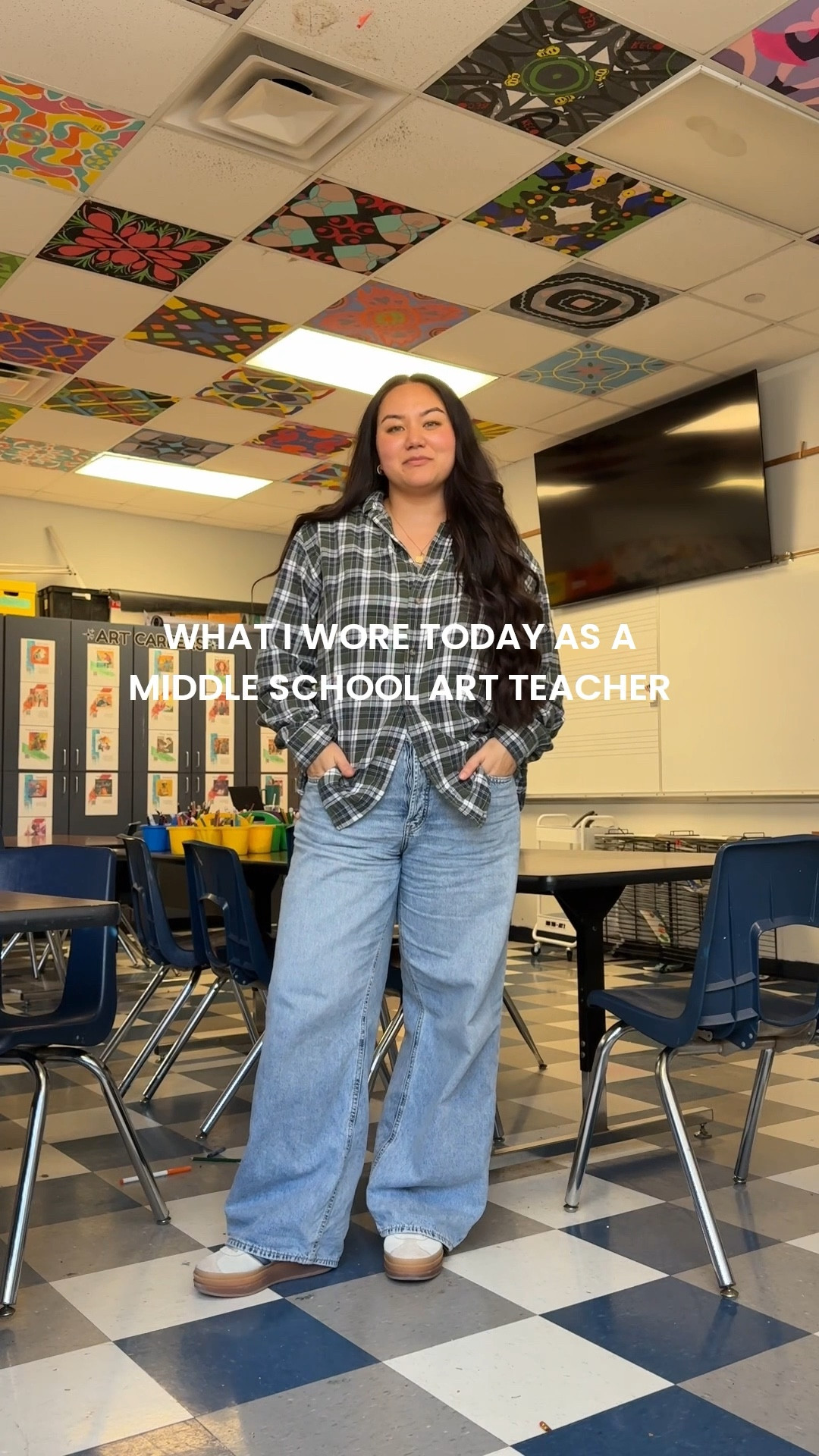 Comfy casual outfit // fall outfits // winter outfits // teacher outfits 

Flannel // old, linked similar 
tank // TTS, I’m in a M but could do a small it’s super stretchy and comfy 
Jeans // TTS 

#LTKFindsUnder100 #LTKSeasonal #LTKFindsUnder50