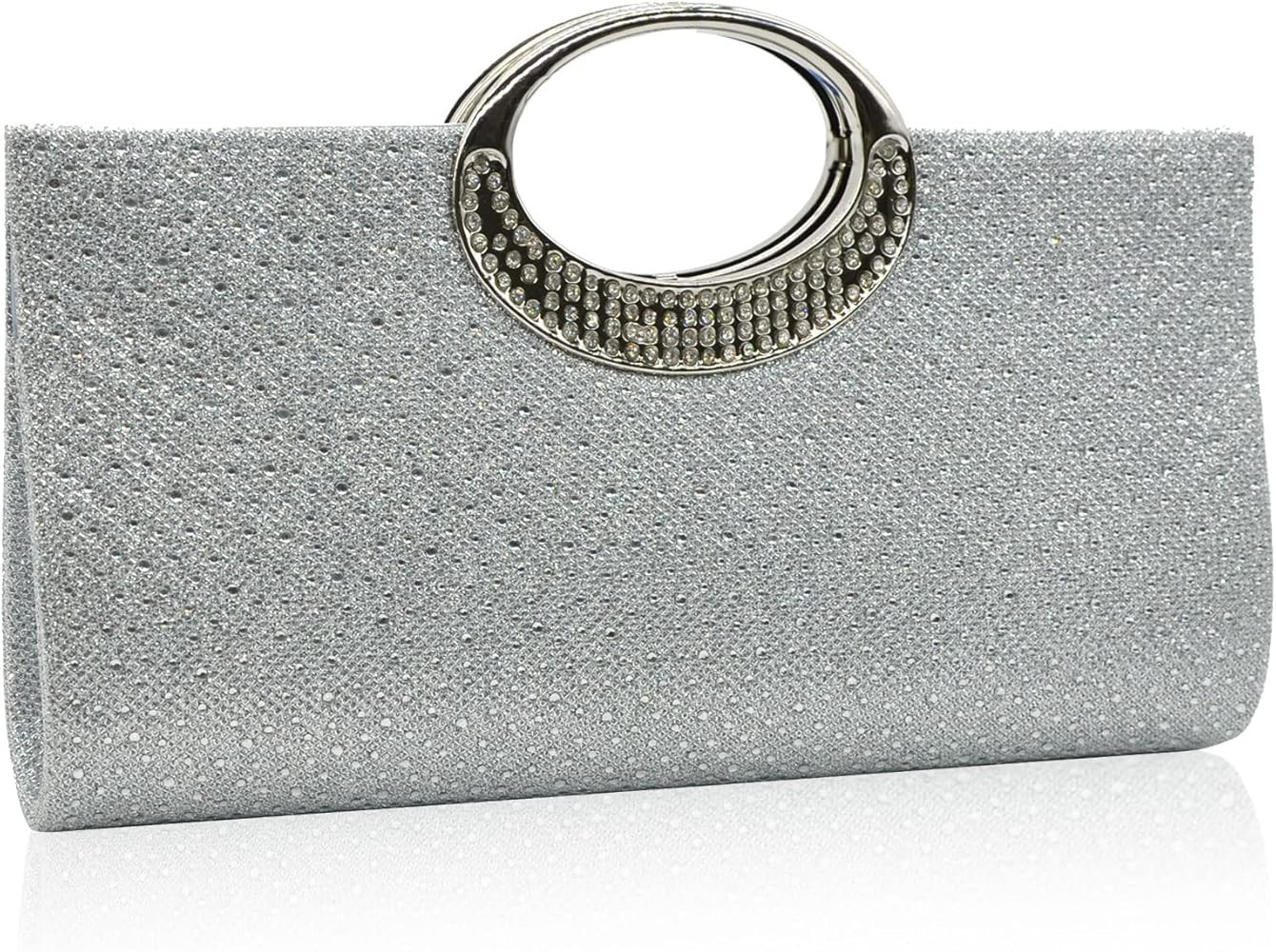 Labair Women Rhinestone Clutch Purse Crystal Evening Bag Wedding Party Prom Purse Handbag. | Amazon (US)