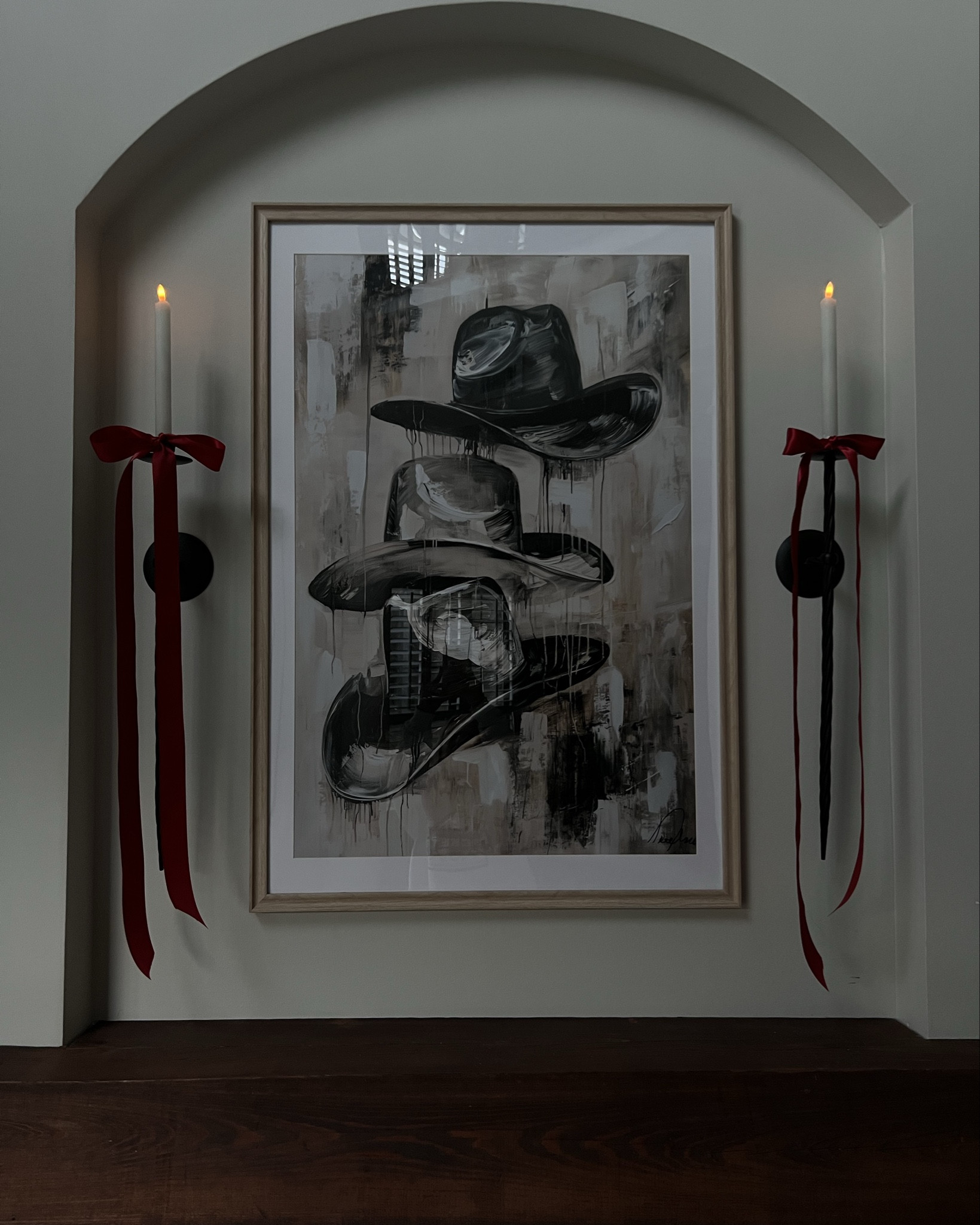 Added satin ribboned bows to this entry. Might add garland to the mantle. Looking for a giant life-size nutcracker🎅🏼🎄

 Entryway Christmas decor | western print | knit Davis home inspo | classic Christmas | traditional Christmas | amazon  christmas home | target Christmas home

#LTKHome #LTKHoliday #LTKParties