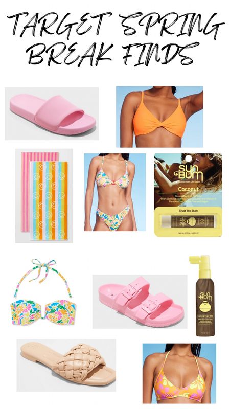 Target spring break finds + 20% off swimsuits and sandals 🌴🥥💗

#LTKsalealert #LTKstyletip #LTKSpringSale