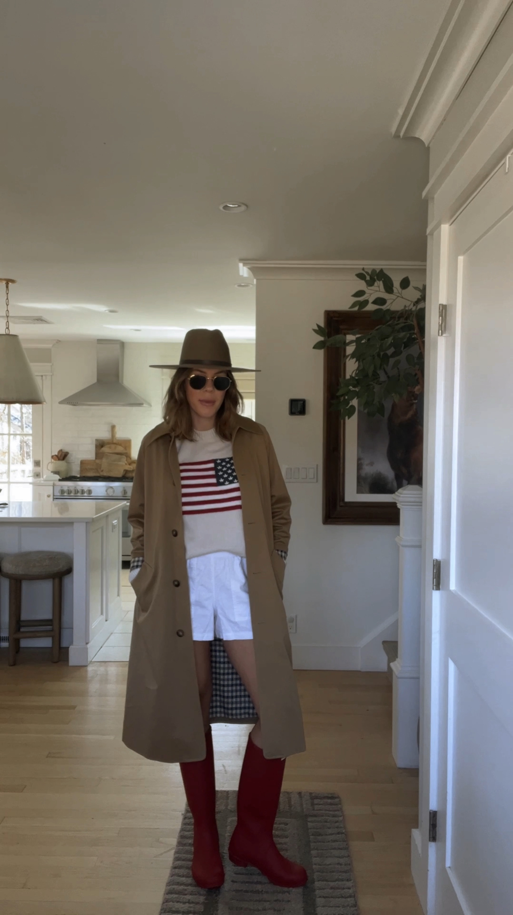 Fisherman core is here & I am HERE FOR IT 👏🏼 #hunterboots #fishermancore 

#LTKWatchNow #LTKSpringSale #LTKFindsUnder100