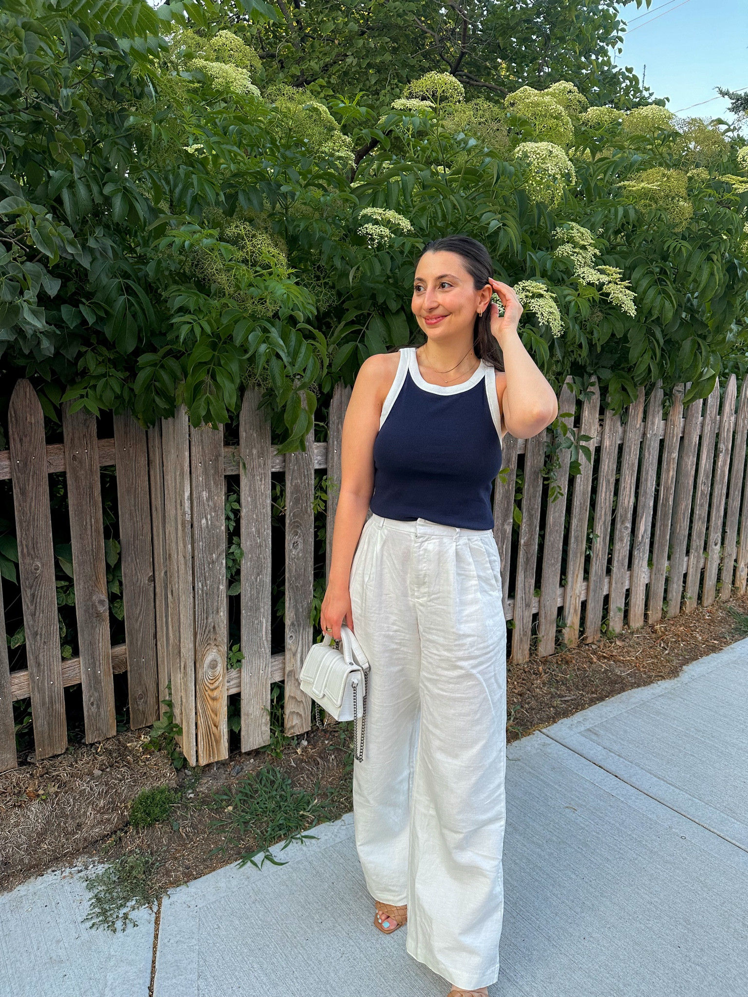 Minimal chic is the game, and Ayca is the name. Hey there sharing my coastal, minimal European summer outfits. I’m loving this navy tank with white touches from GAP. 

#LTKsalealert #LTKstyletip #LTKtravel