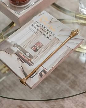 Harper Hand Book Mark — by Alice Lane Home Collection — Crafted Entirely from Brass — Style... | Amazon (US)