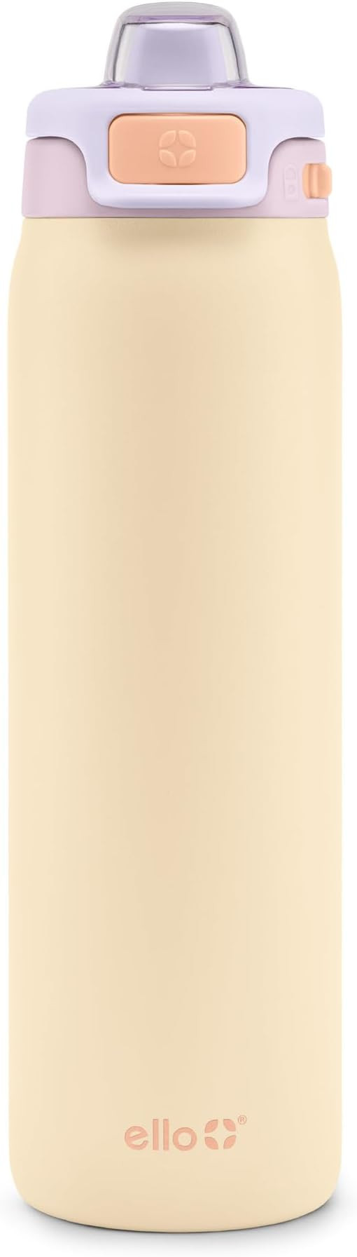 Ello Pop & Fill Stainless Steel Water Bottle with Quick Fill Technology, Double Walled Vacuum Ins... | Amazon (US)