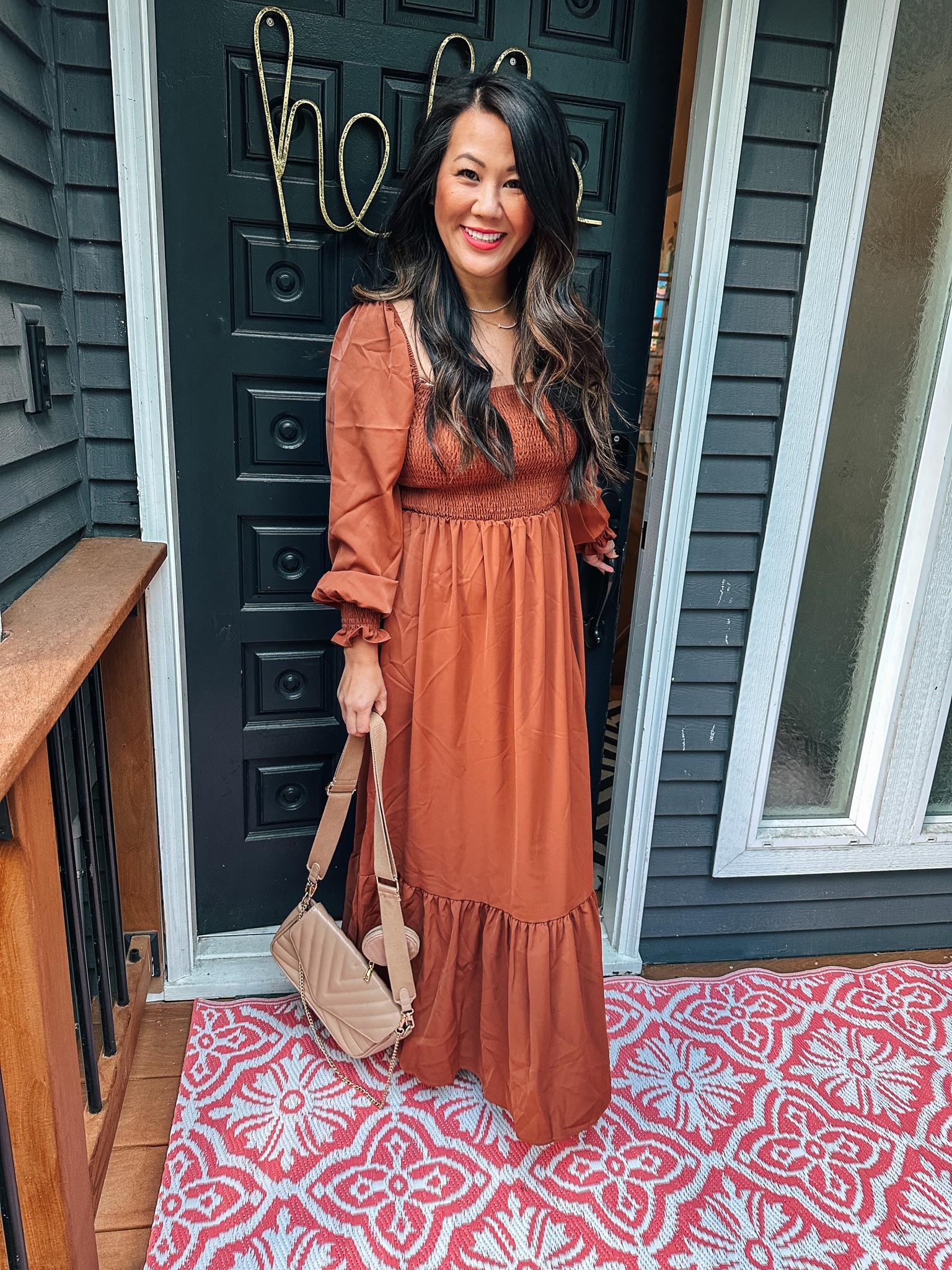 Fall maxi dress 
Amazon fashion 
Smocked maxi dress
Fall neutrals
Long sleeve dress 

#LTKitbag #LTKunder50 #LTKSeasonal