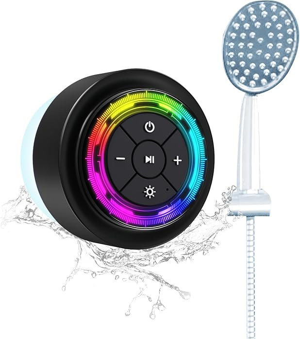 XLeader Pro Bluetooth Shower Speaker (Upgraded) Certified IPX7 Waterproof, 8W Crystal Sound&Rich ... | Amazon (US)