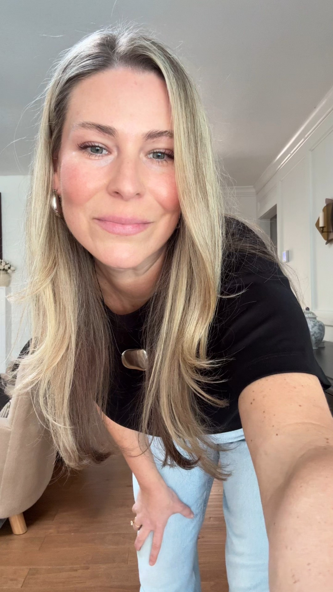 Size up one in the Levi’s denim: wearing size 29
Aritzia shirt: size medium 
Sneakers: true to size 

#LTKgrwm #LTKFindsUnder100 #LTKFindsUnder50