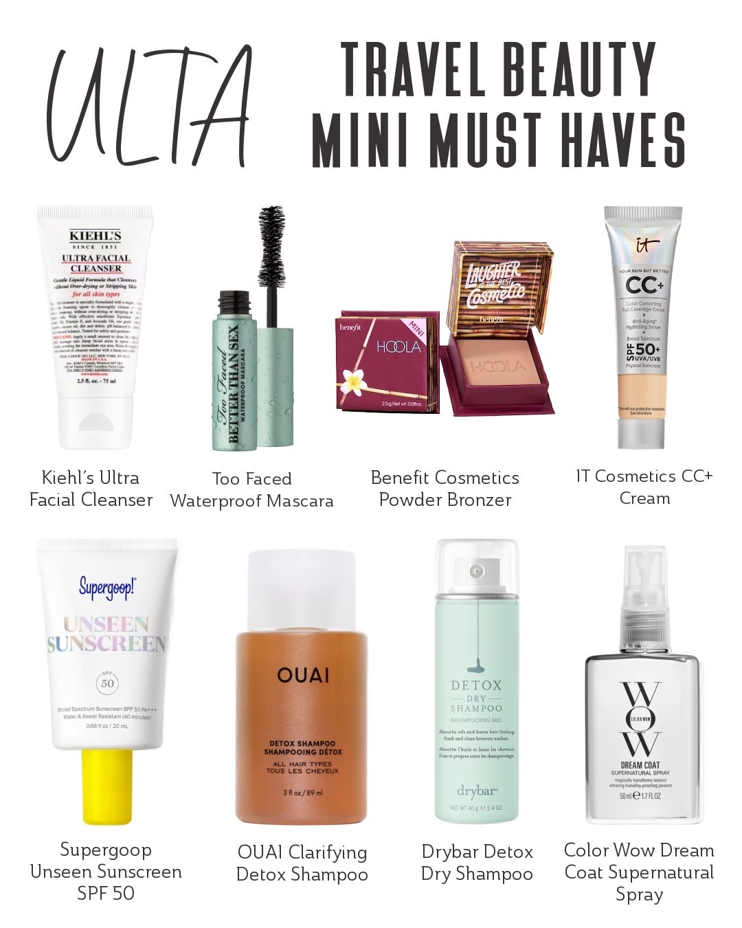 Planning your next adventure? ✈️ Now's the perfect time to stock up on travel-size beauty essentials! Ulta’s Buy 1 Get 1 Free deal on select travel-size products means you can grab your favorites without weighing down your luggage. 🧳💄 Don’t miss out—shop now and get ready to glow on the go!

#LTKTravel #LTKBeauty #LTKSaleAlert