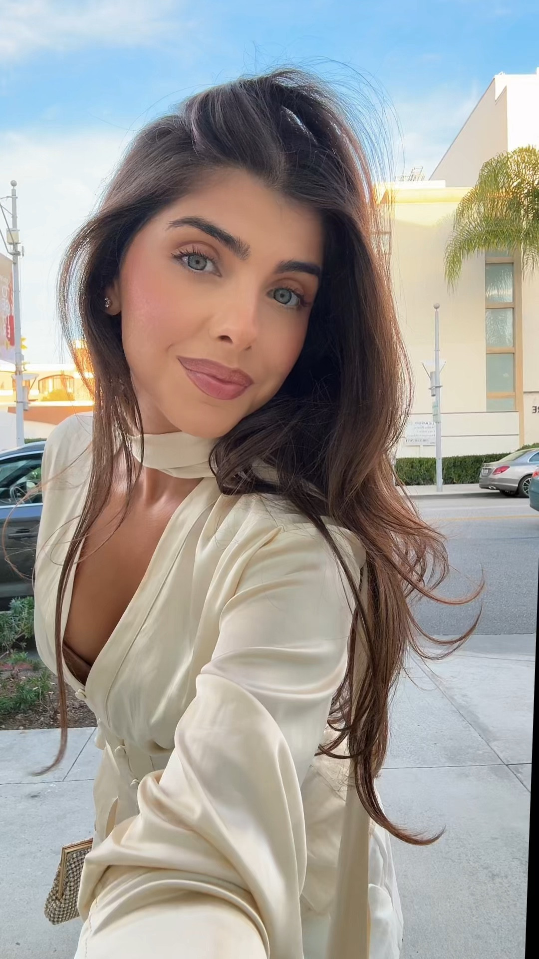 Top: Revolve (Revolve Favorites)
Bag: Vintage 
Shoes: Gucci GG Slingback