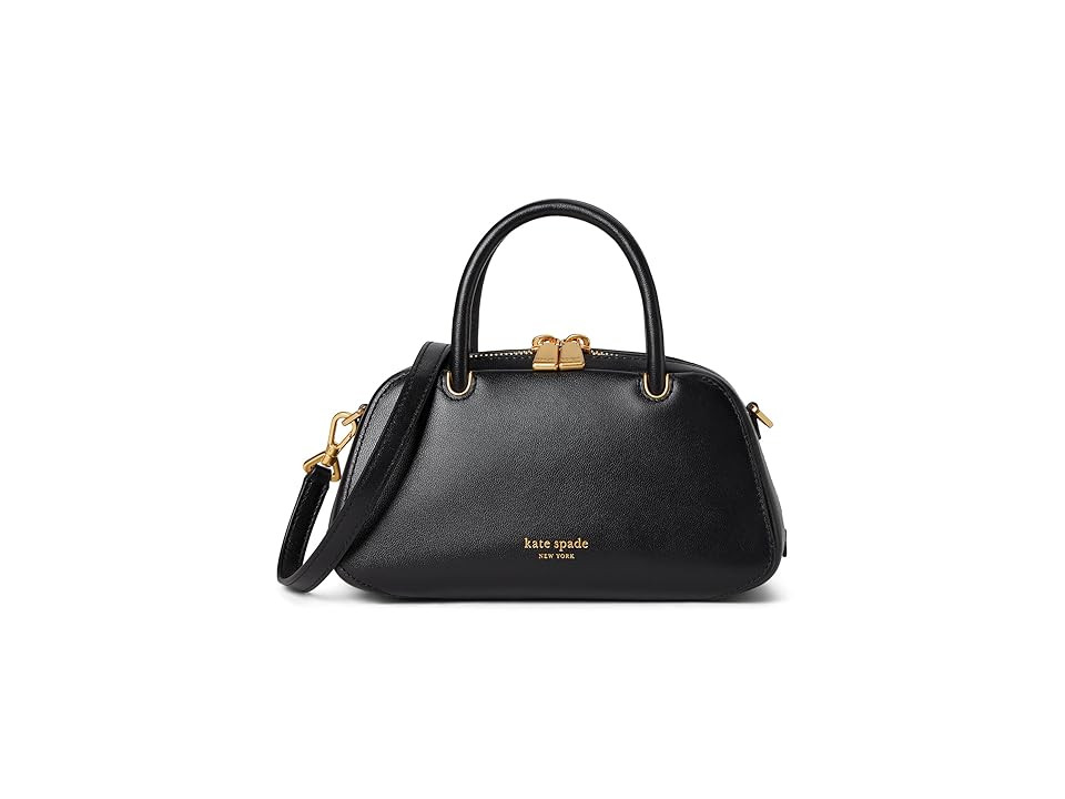 Kate Spade New York Gracie Mini Bag Cross Body Women's Handbags Black, Leather/Suede | Zappos