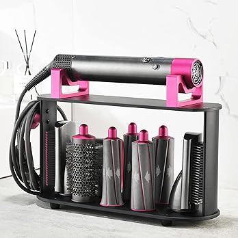 Storage Holder for Dyson Airwrap Styler, 8-Holes Countertop Bracket Organizer Stand Storage Rack ... | Amazon (US)