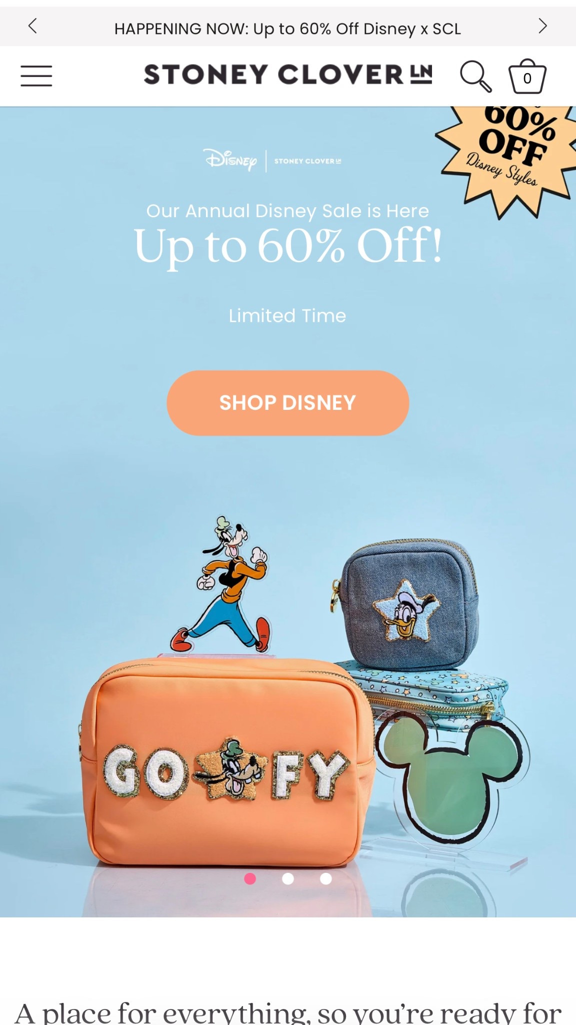 Stoney Clover Lane Disney collection is currently up to 60% off!! #disney #stoneyclover 

#LTKSpringSale