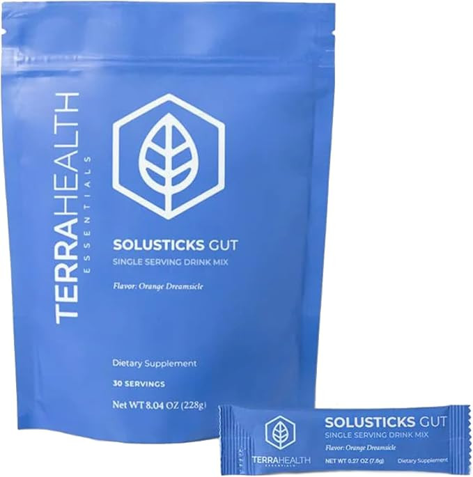 Terra Health Essentials Solusticks Gut - Leaky Gut Supplement - Complete Stomach Lining Repair, D... | Amazon (US)