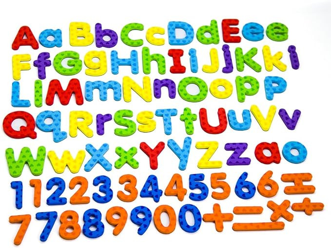 MAGTiMES Magnetic Letters and Numbers for Educating Kids in Fun -Educational Alphabet Refrigerato... | Amazon (US)