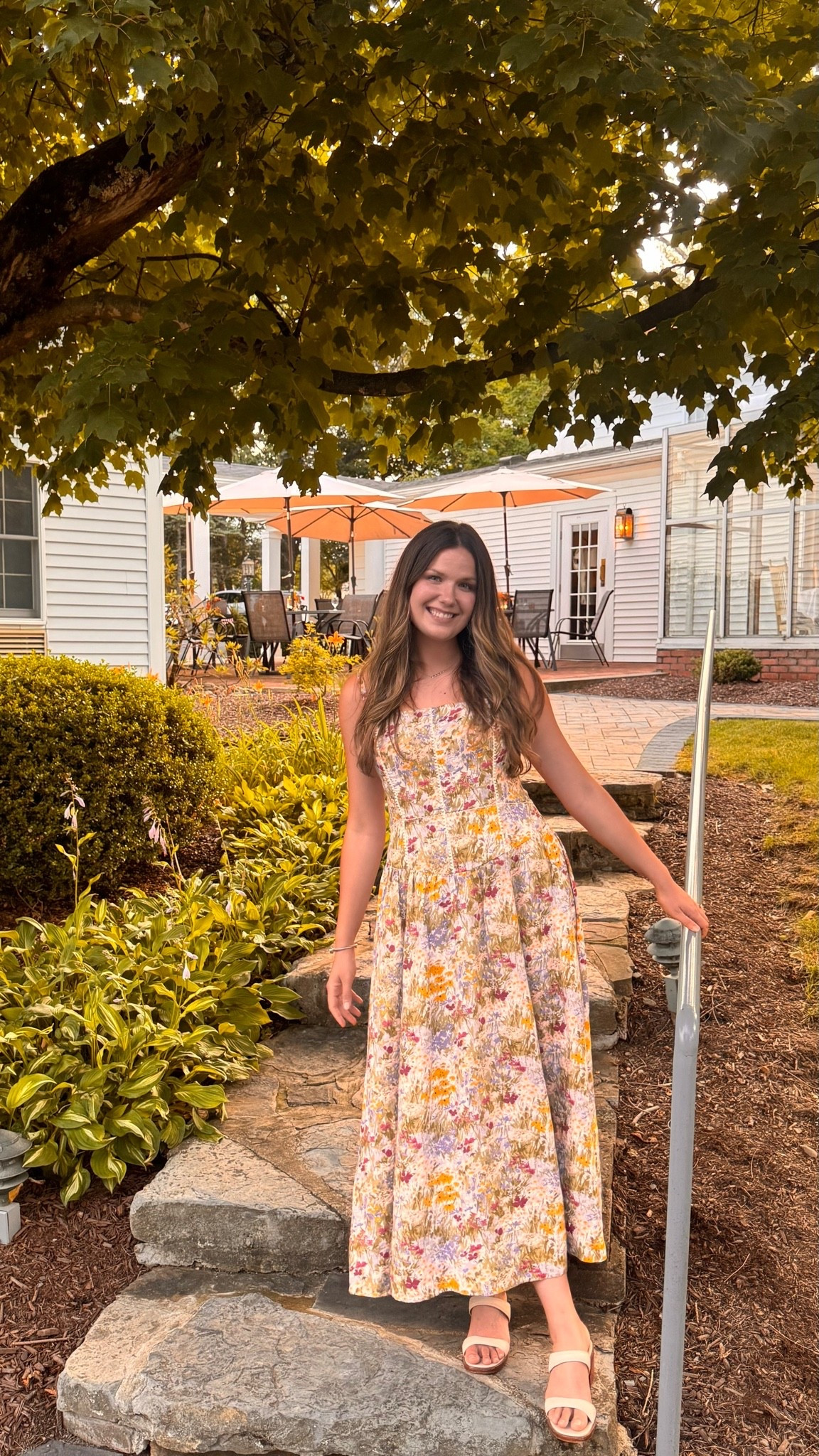 6/29/26 ✨ Rehearsal dinner outfit for one of my best friends 💛💐 Linen Reformation dress with beautiful lace and flowers, perfect for something special! This is called the Reformation Katarin dress, it’s on Nuuly right now but I’ll tag the dress in white for future brides (👀) and similar styles from Ref in the same pattern: Countryside!

#LTKdayinmylife #LTKootd #LTKWedding