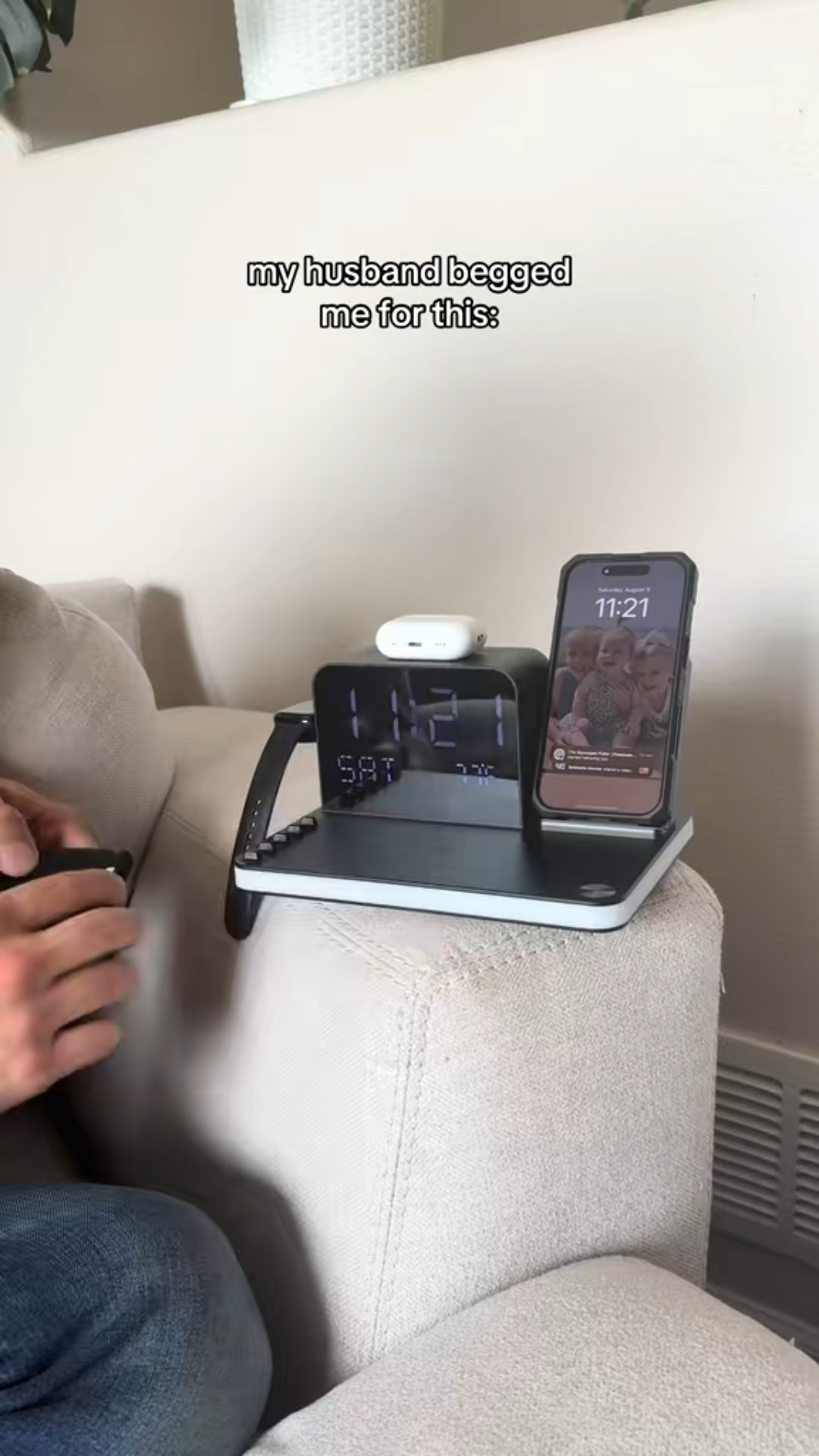 One charger to rule them all ⚡️ The Acer 7-in-1 Wireless Charging Station powers your iPhone, AirPods, Apple Watch, and even Android devices — all at once. With MagSafe compatibility, built-in night light, Bluetooth time sync, and a sleek clock display, it’s the ultimate upgrade for your nightstand or desk.

#LTKGiftGuide #LTKdayinmylife #LTKHoliday