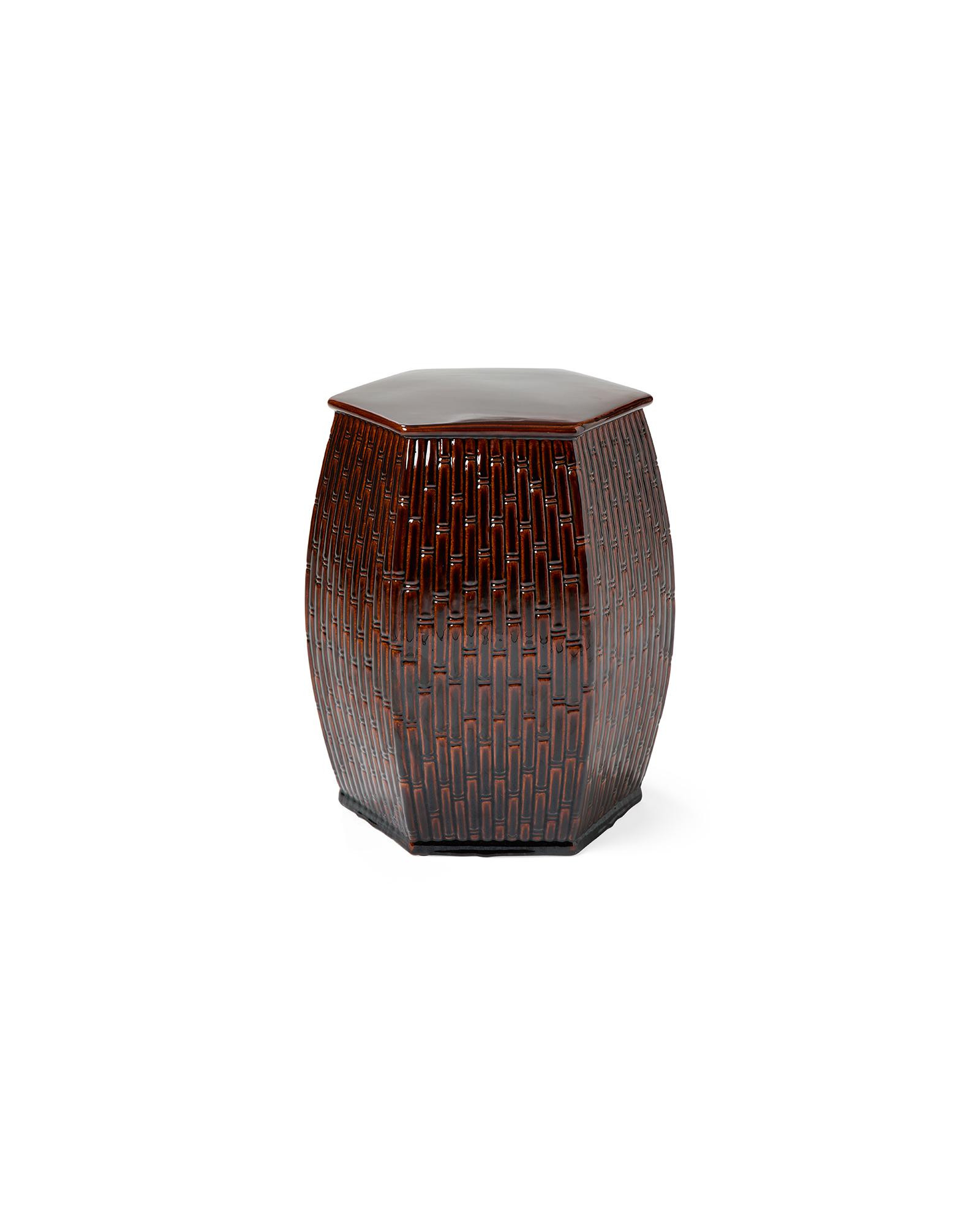 Bamboo Garden Stool | Serena and Lily