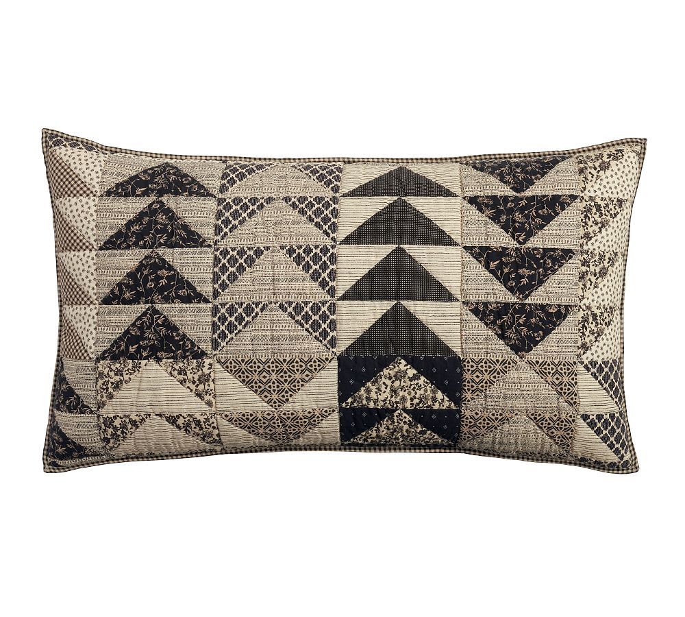 Sawyer Handcrafted Reversible Quilted Sham | Pottery Barn (US)