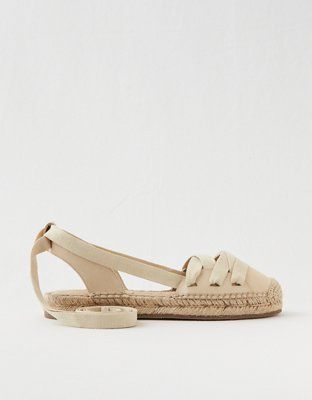 Aerie Lace Up Espadrille | American Eagle Outfitters (US & CA)