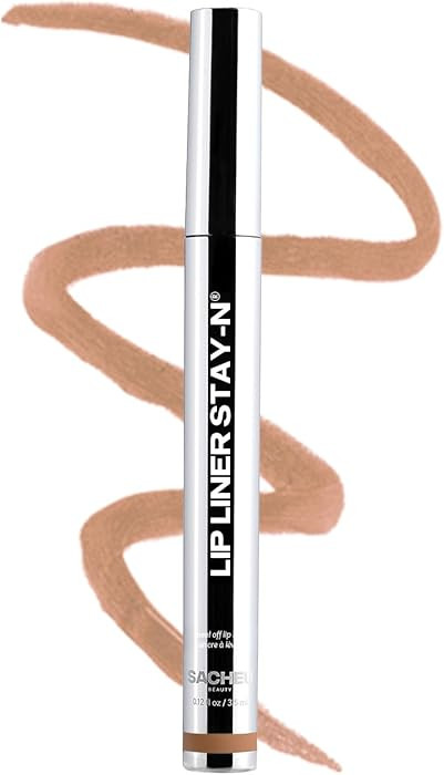 Sacheu Lip Liner STAY-N Peel Off Lip Stain — Long Lasting Waterproof Lip Tint with Hyaluronic A... | Amazon (US)