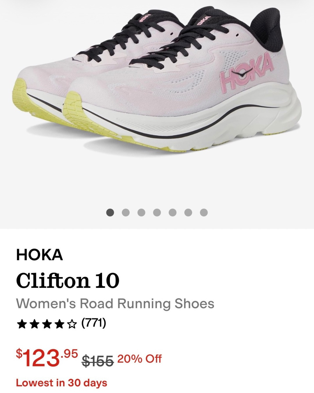 The HOKA Clifton 10 Sneaker is now officially on SALE for 20% OFF at Zappos

#LTKfitnessgoals #LTKActive #LTKSaleAlert