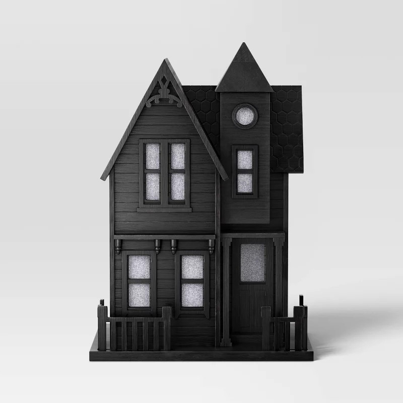 Large Haunted House Figurine Black - Threshold™ | Target