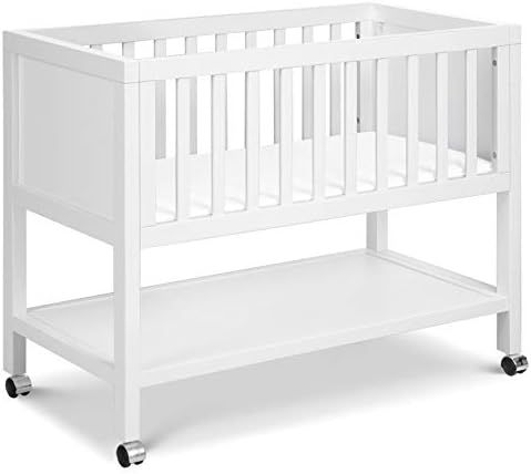 DaVinci Archie Portable Bassinet in White, Greenguard Gold Certified | Amazon (US)