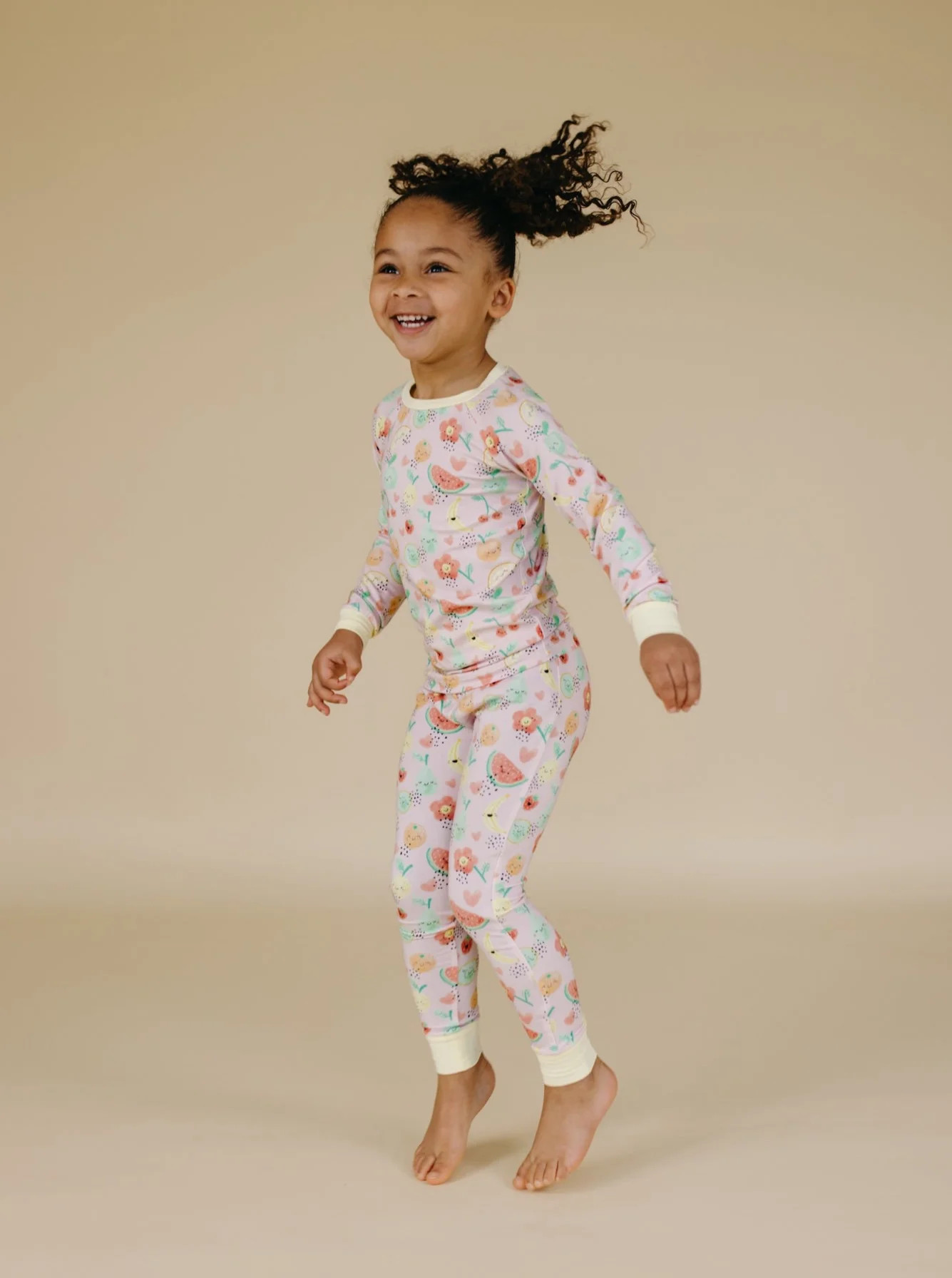 Cutie Fruitie Two-Piece Pajama Set | Tiny Jams