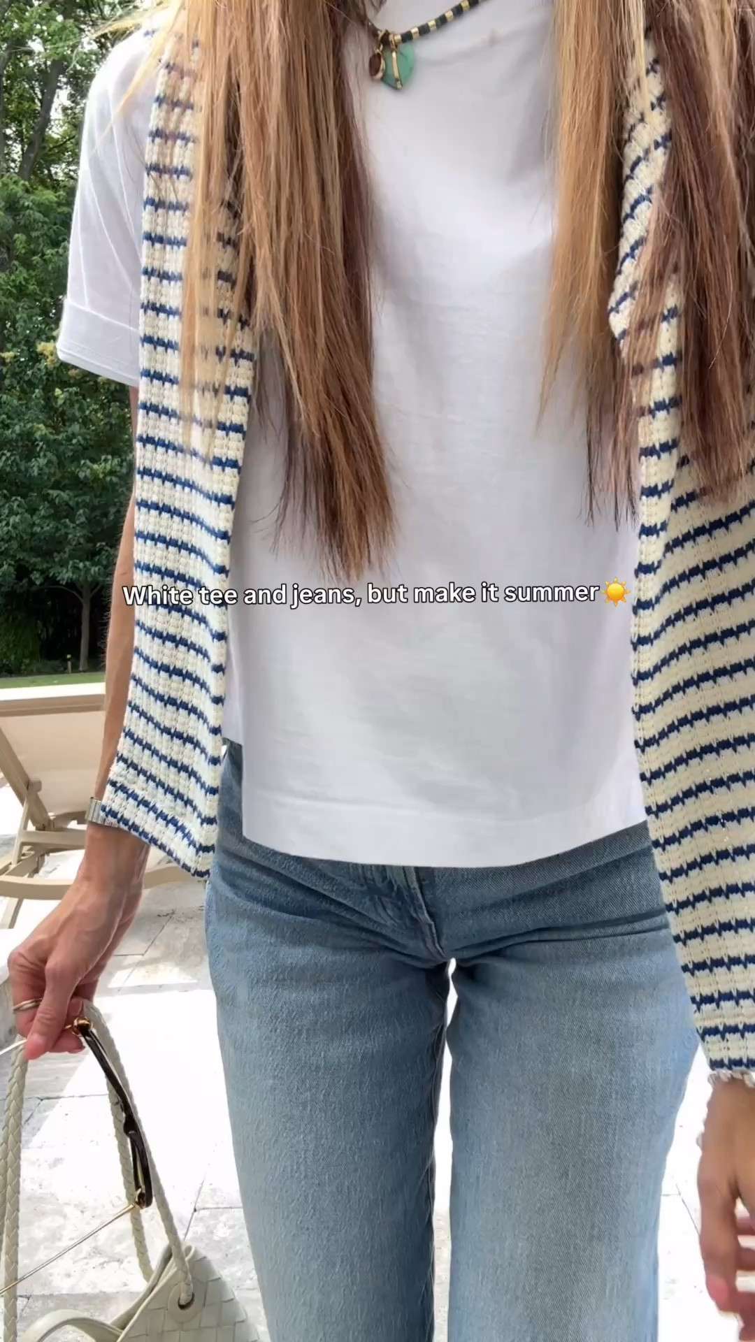 Summer version of white tshirt and jeans❤️

#LTKootd #LTKOver40 #LTKgrwm