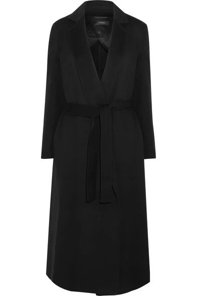 Joseph - Kido Wool And Cashmere-blend Coat - Black | NET-A-PORTER (US)
