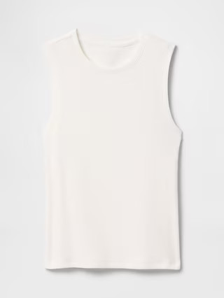 Modern Rib High Neck Top | Gap (US)