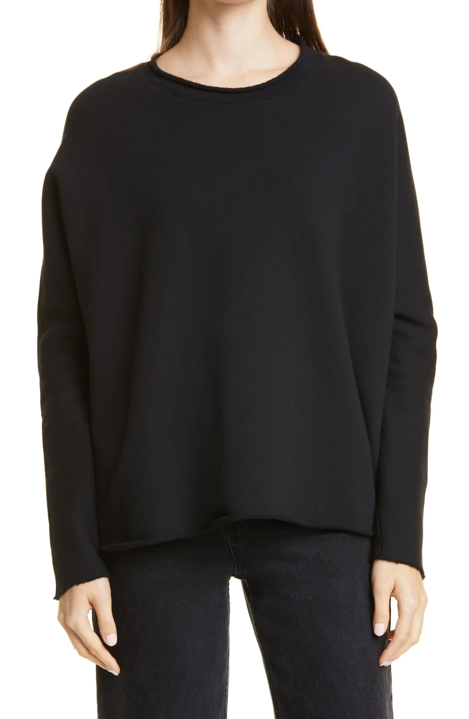 Anna Long Sleeve Capelet Sweatshirt | Nordstrom