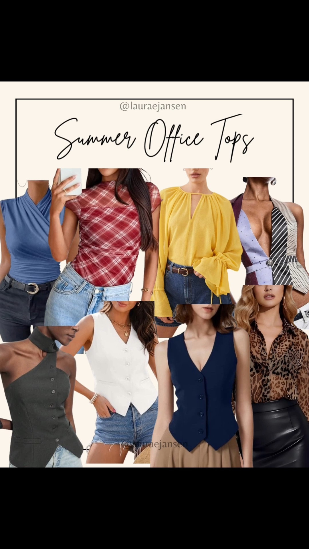 Summer office tops

#LTKWorkwear #LTKTall #LTKMidsize