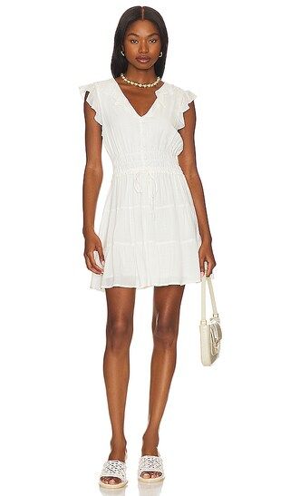 Paradis Mini Dress in White | Revolve Clothing (Global)