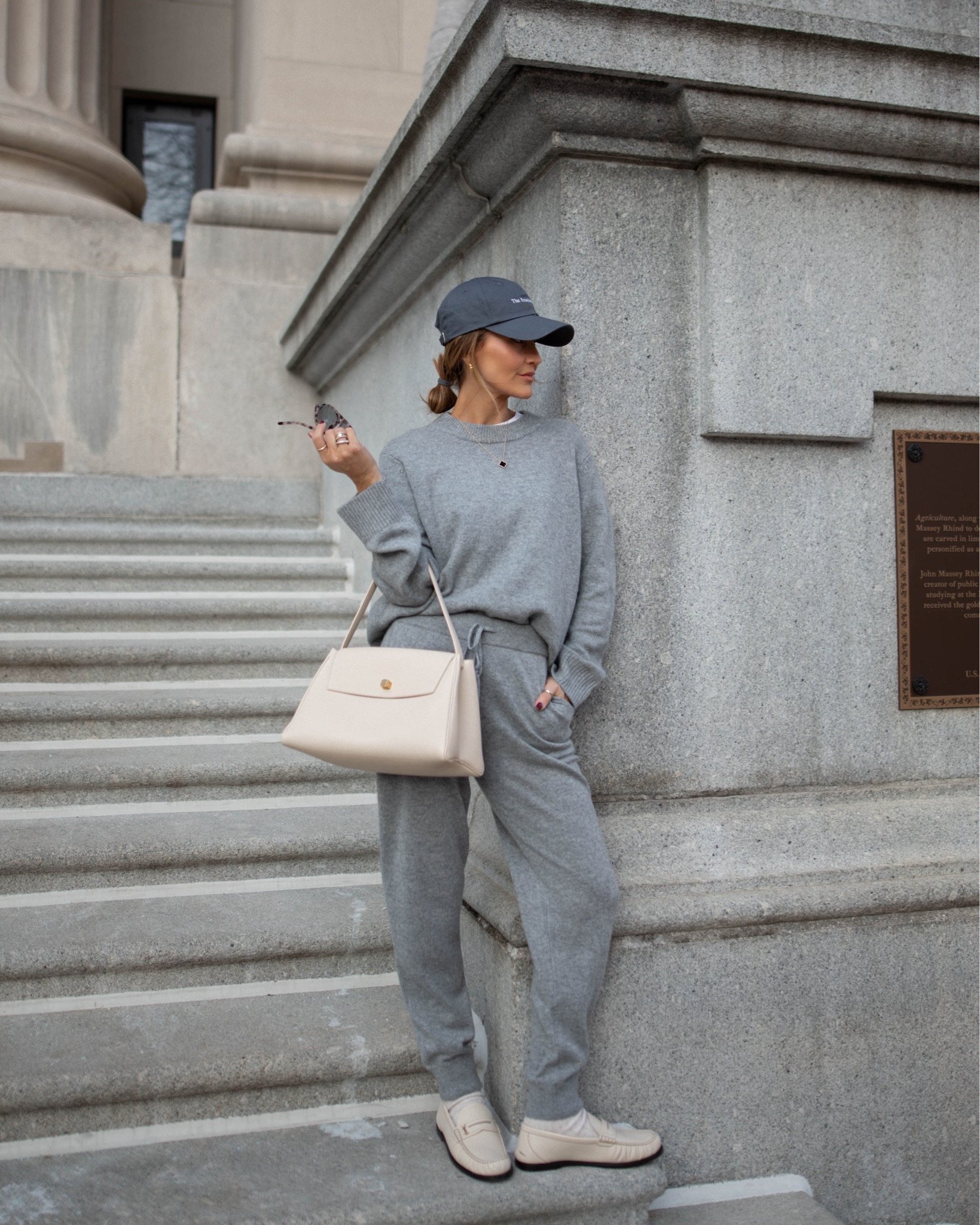 The coziest cashmere set of pants and sweater, size small on both. Long Puffer is lightweight and easy to pack but super warm! 

#LTKFindsUnder100 #LTKSeasonal #LTKootd