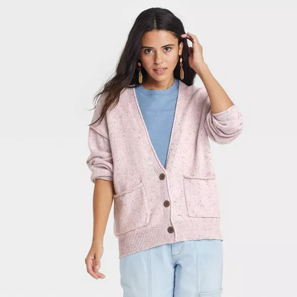 Women's Button-Front Grandpa Cardigan - Universal Thread™ | Target