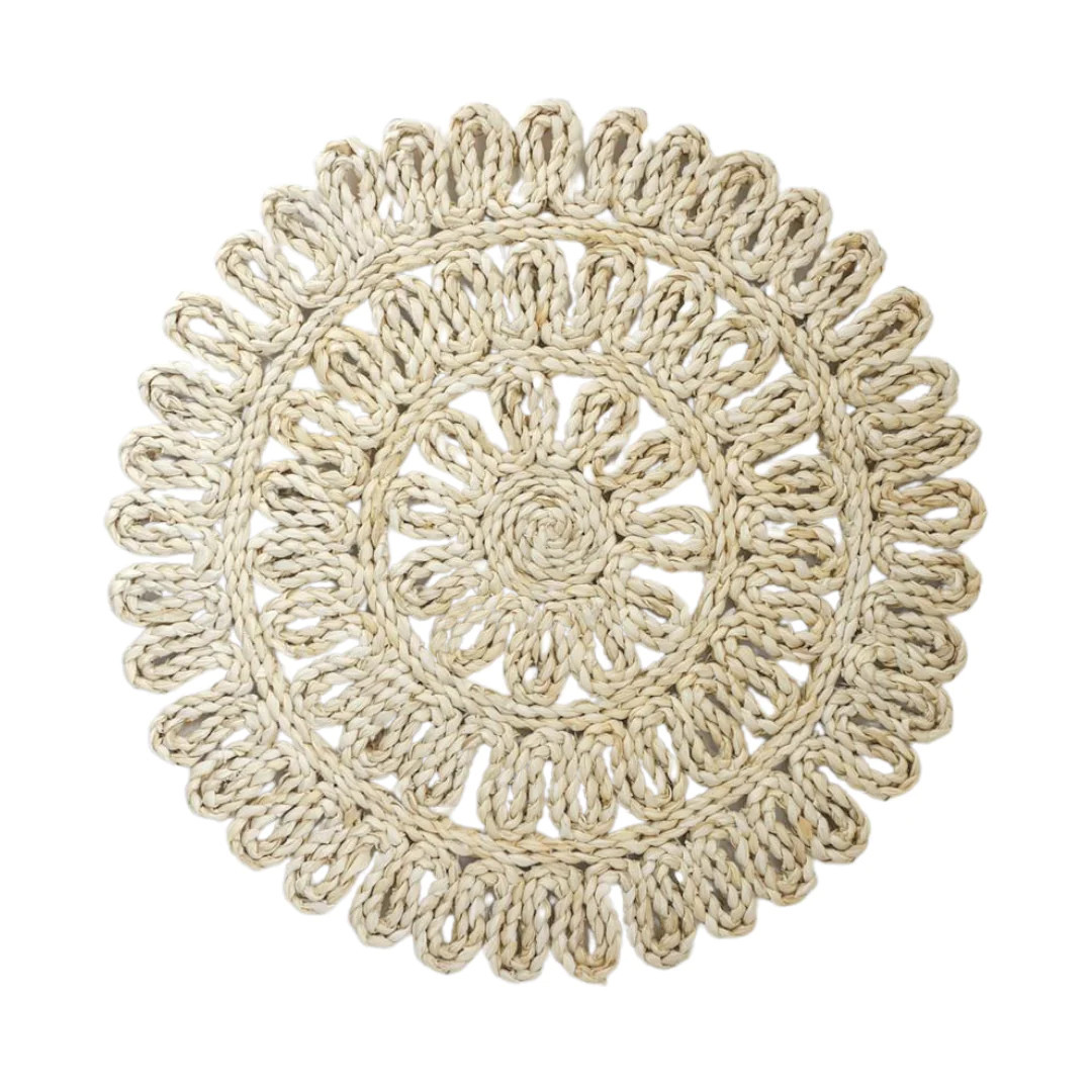 Round Straw Placemat | Megan Molten