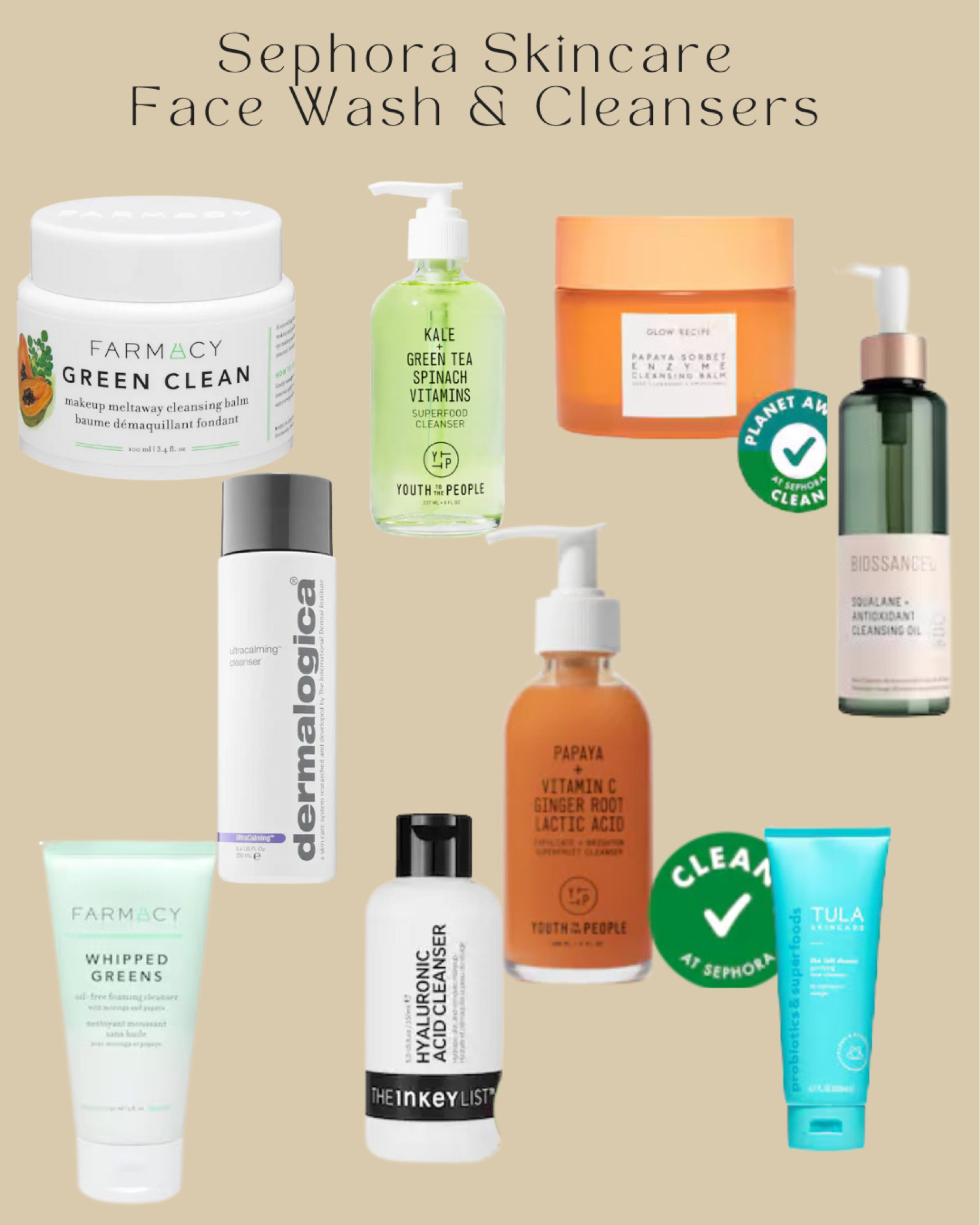 Cleansers from Sephora! Just in time for the holidays! 

#LTKBeauty #LTKHoliday #LTKGiftGuide