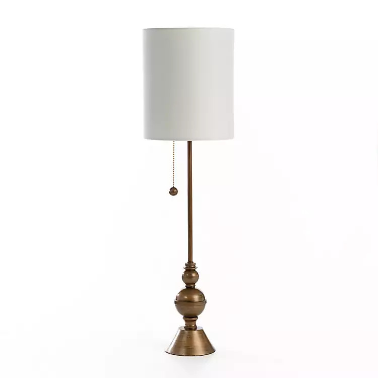 Brass Darlington Buffet Lamp | Kirkland's Home