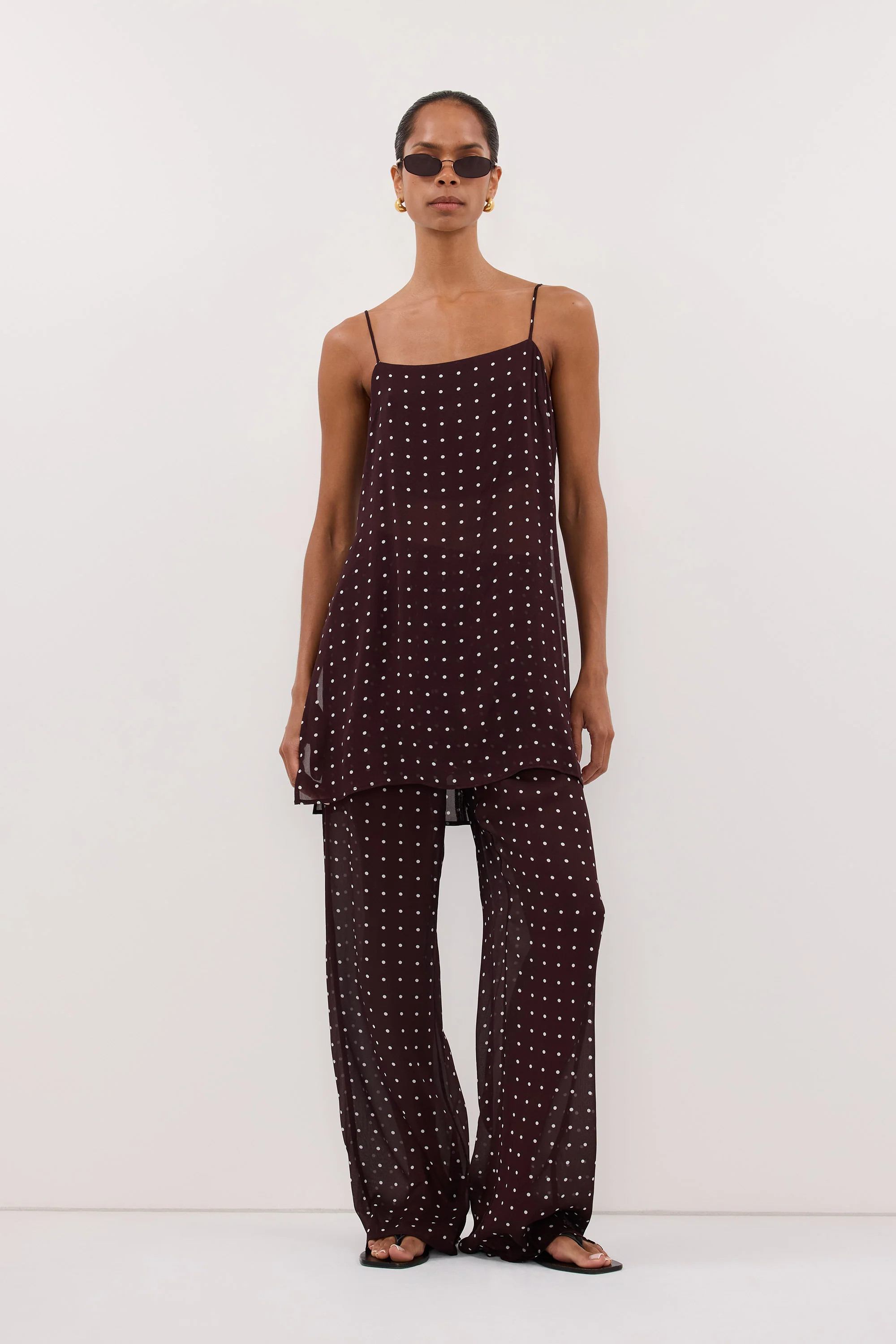 VANESSA BITTER CHOC SPOT PANT | DISSH