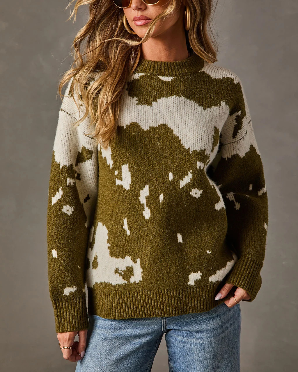 Junie Knit Abstract Sweater | VICI