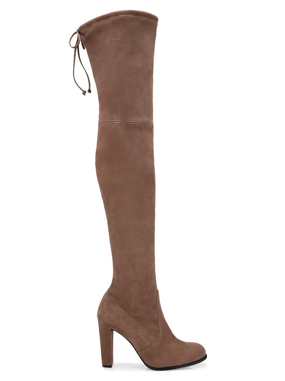 Women's Highland Over-The-Knee Suede Boots - Taupe - Size 8.5 | Saks Fifth Avenue