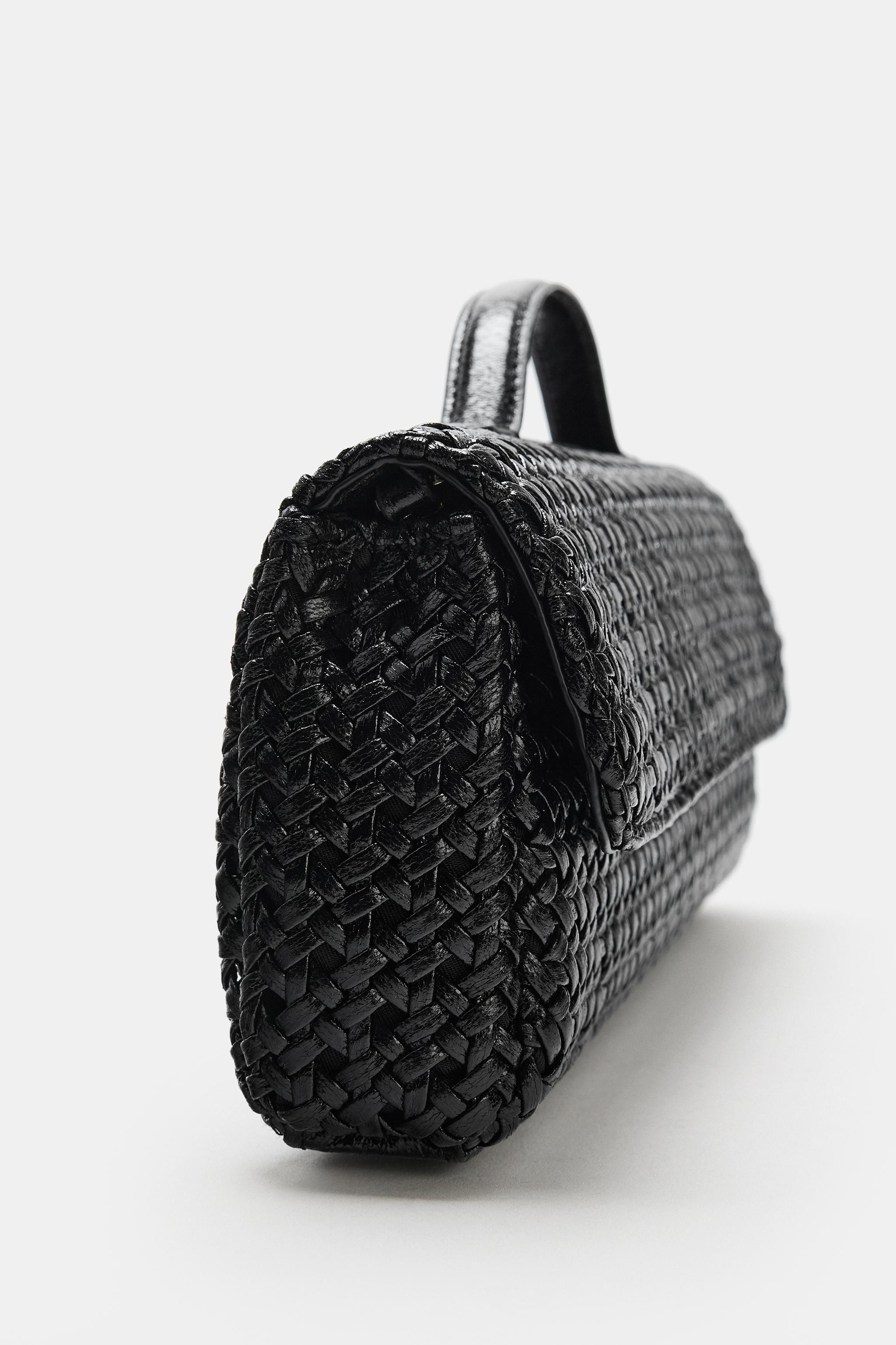 WOVEN ENVELOPE BAG | Zara US