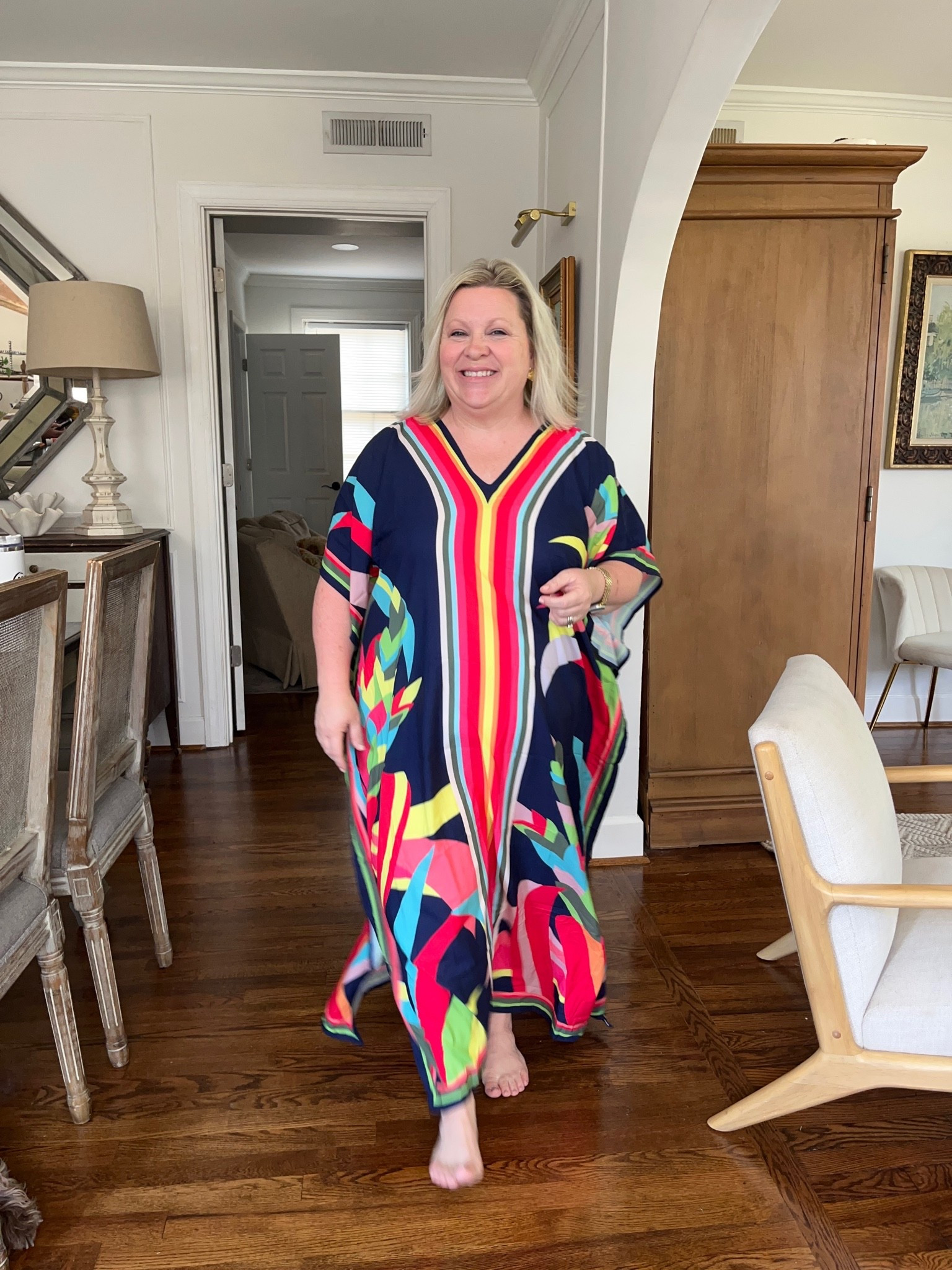 After seeing several beautiful kaftans at higher price points, I found this beauty on Amazon for $20!

#LTKgrwm #LTKootd #LTKmomlife