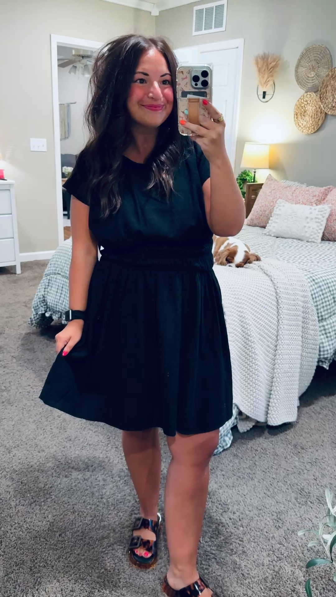 You can never go wrong with a simple black dress 🖤 Easy to style, comfortable to wear, and perfect for everything from errands to dinner out.


sandals: fit true to size // wearing a 5
dress: fits true to size // wearing a large 

 #LTKootd #LTKMidsize #LTKWorkwear