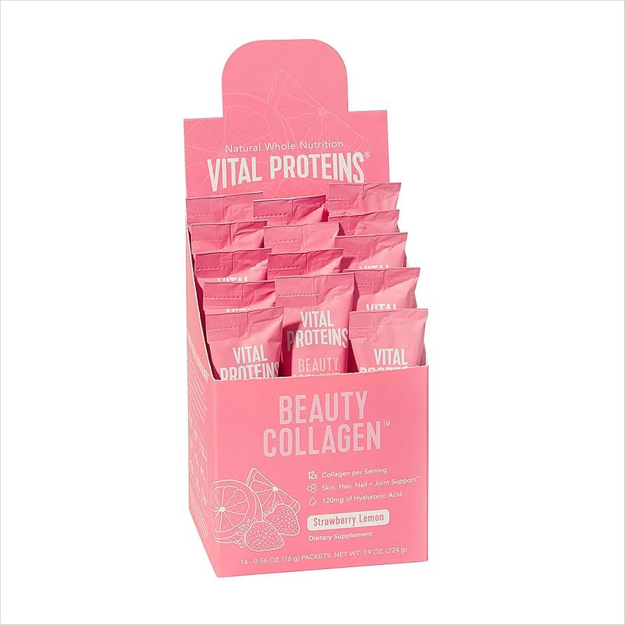 Vital Proteins Beauty Collagen Peptides Powder Supplement for Women, 120mg of Hyaluronic Acid - E... | Amazon (US)