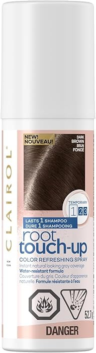 Clairol Root Touch-Up Temporary Hair Coloring Spray, Dark Brown Hair Color, 1 Count | Amazon (CA)