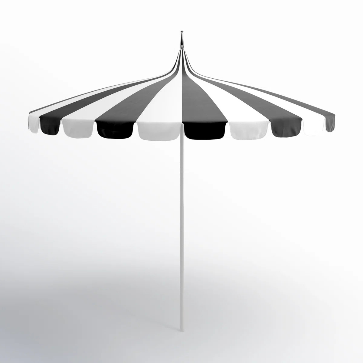 8.5' Sunbrella® Two-Tone Pagoda Umbrella | Wayfair North America