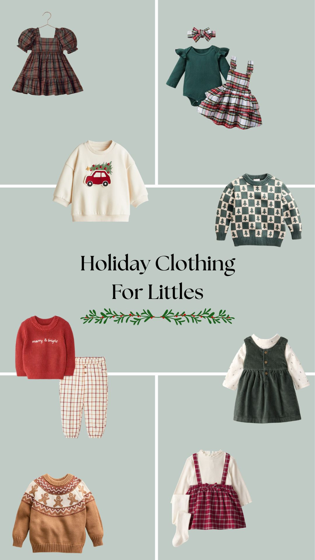 Dressing in holiday clothing during the season can be so fun! I love getting the kids cute holiday looks to keep things festive!  

 #LTKHoliday #LTKBaby #LTKKids
